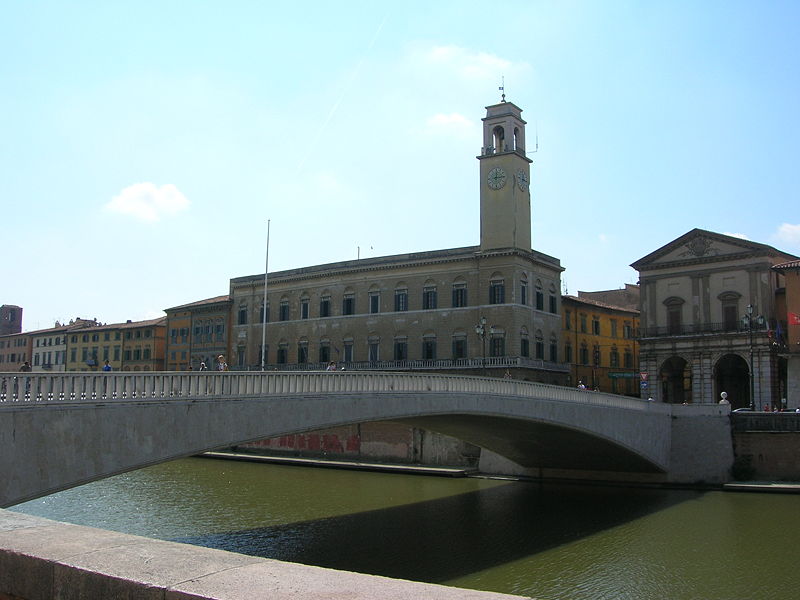 File:Ponte Di Mezzo di Pisa - da Ovest.JPG