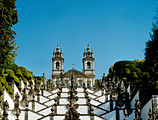 Portugalia Braga sanktuarium - kosciół Jezusa na wzgórzu Template:WM-PL-scan