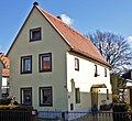 Residential house with side building