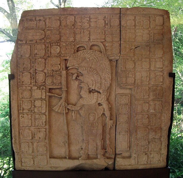 File:Pre-Columbian collection, Dumbarton Oaks, Mayan relief.JPG