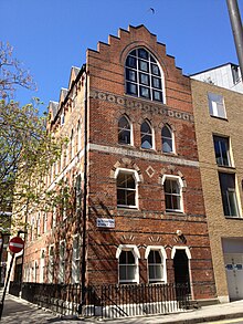 The Grade II listed former premises of Lavers and Barraud in Endell Street, Covent Garden, London Premises of Lavers and Barraud in London.jpg