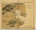 Mapa de Porto Princesa em 1904.