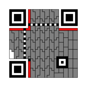 File:QR Version 3 Layout.svg