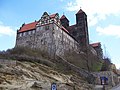 Collegiate Church of St. Servatius and castle in Quedlinburg, Saxony-Anhalt (Germany)