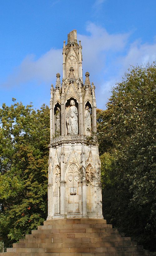 Queen Eleanor's Cross, London Road, Hardingstone, Northampton