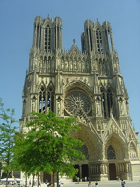 Notre-Dame de Reims katedral.