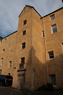 Baxters Tolbooth Restored buildings in Dean Village, Edinburgh 05.jpg