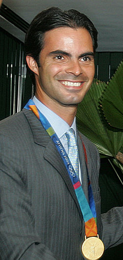 Rodrigo Pessoa under EM 2005.
