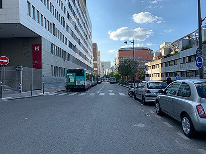 Comment aller à Rue Albert Einstein en transport en commun - A propos de cet endroit