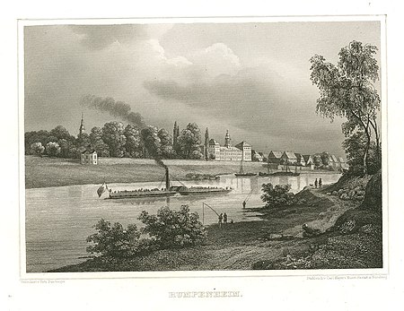 Rumpenheim Stahlstich 1847