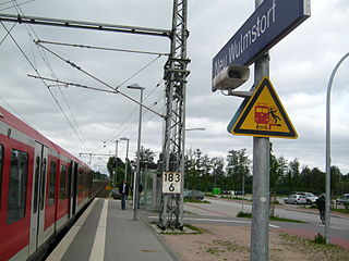 <span class="mw-page-title-main">Neu Wulmstorf station</span> Railway station in northwestern Germany