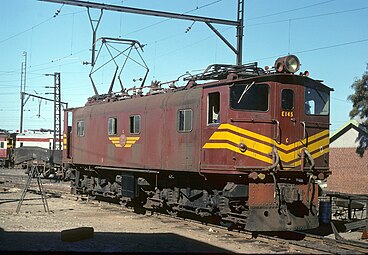 Rangierlokomotive der Klasse 1ES entstanden aus der 1E E145