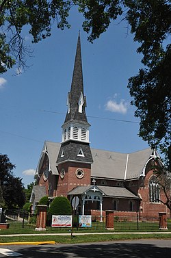 SCOTCH PLAINS BAPTIST CHURCH, PARSONAGE, AND CEMETERY; UNION COUNTY.jpg