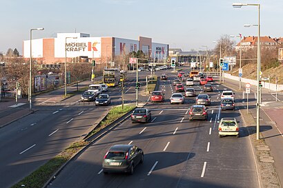 So kommt man zu dem Sachsendamm mit den Öffentlichen - Mehr zum Ort Hier