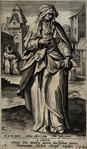 File:Saint Anne. Engraving by A. Collaert after M. de Vos. Wellcome V0031574.jpg