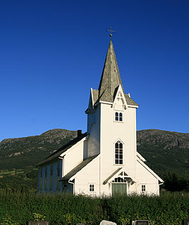 Sandeid Church Church in Rogaland, Norway