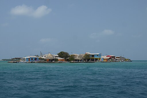 Santa Cruz del Islote view