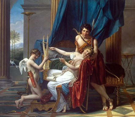 Сюжет это в искусстве. Jacques-Louis David, (1748-1825)..