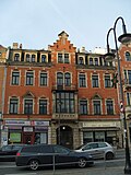 Apartment building in closed development