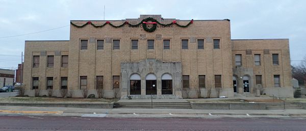 The Seminole Municipal Building, which is on the National Register of Historic Places