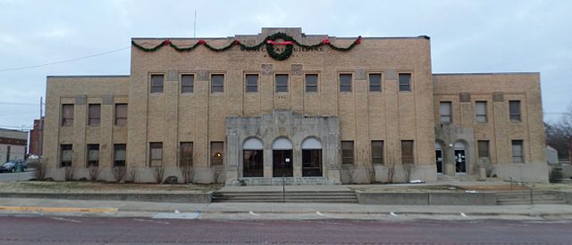 The Seminole Municipal Building, which is on the National Register of Historic Places