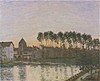 Сислей - sunset-at-moret-1877.jpg