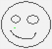 Scanline fill using a stack for storage Smiley fill.gif