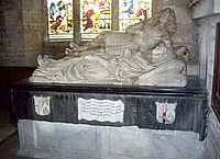 Monument of Sir Hugh Smithson, 1st Baronet,
St John the Baptist's Church, Stanwick Smithson tomb chest, St John the Baptist church, Stanwick - geograph.org.uk - 2018824.jpg