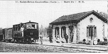Corpet-Louvet (984-1904) no 32, des chemins de fer de la banlieue de Reims.