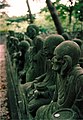 Những bức tượng Gohyaku Rakan tại chùa Kitain