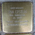 image=File:Stolperstein Goch Bahnhofstraße 26 Lina Epstein.JPG