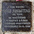 Willi Jungmittag, Gubitzstraße 47a, Berlin-Prenzlauer Berg, Deutschland