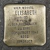 Stolperstein Müllerstr 23a Elisabeth Wolff.JPG