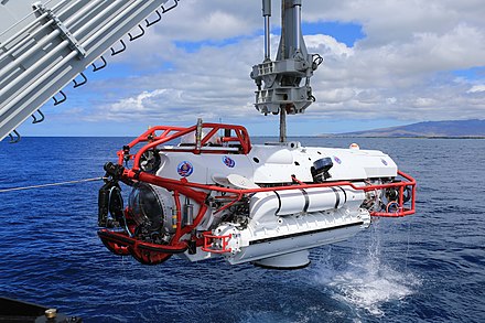 Forum Energy Technologies (FET) built LR-7 being retrieved by The Chinese navy submarine rescue ship Changdao