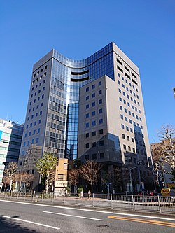 Sumitomo Irifune Building, at Irifune, Chuo, Tokyo (2019-01-02) 02.jpg