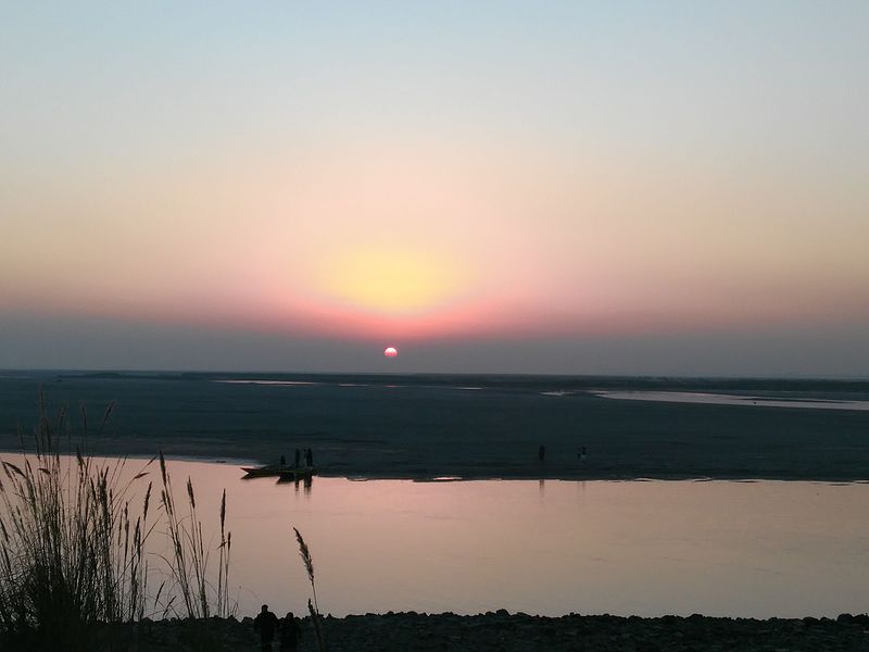 File:Sunset at Head Marala.jpg