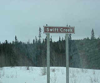 <span class="mw-page-title-main">Swift Creek (Manitoba)</span> River in Manitoba, Canada