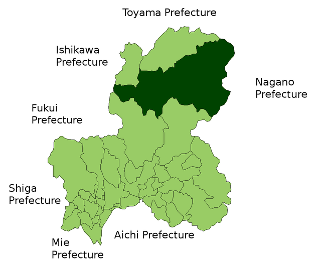 Localização de Takayama