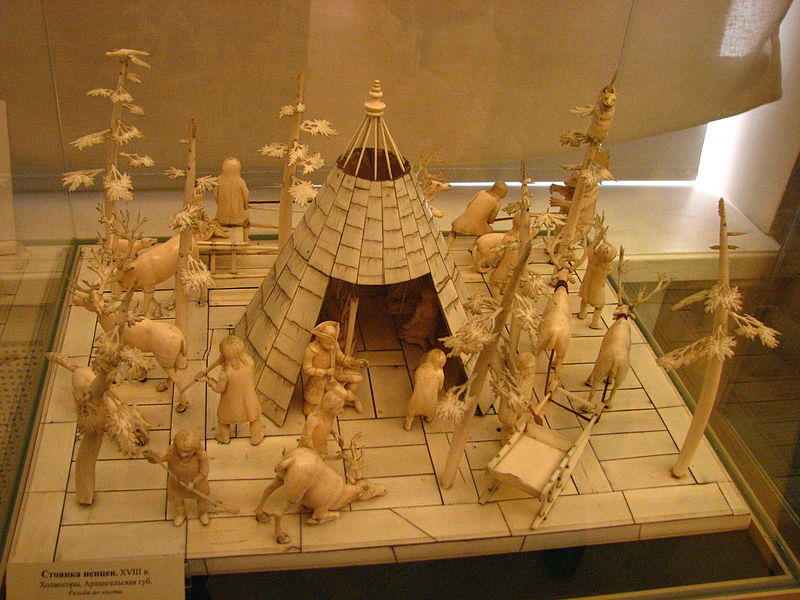 File:The Nenets camp (model) 01.JPG