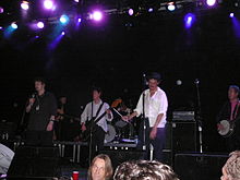 The Pogues with Shane MacGowan, 11 October 2006 in San Diego The Pogues 2.jpg