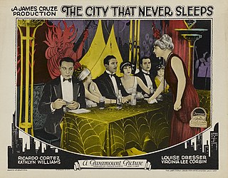 <i>The City That Never Sleeps</i> (film) 1924 film by James Cruze