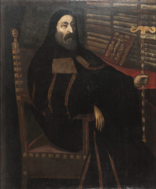 <i>Portrait of Gabriel Severus</i> Painting by Thomas Bathas