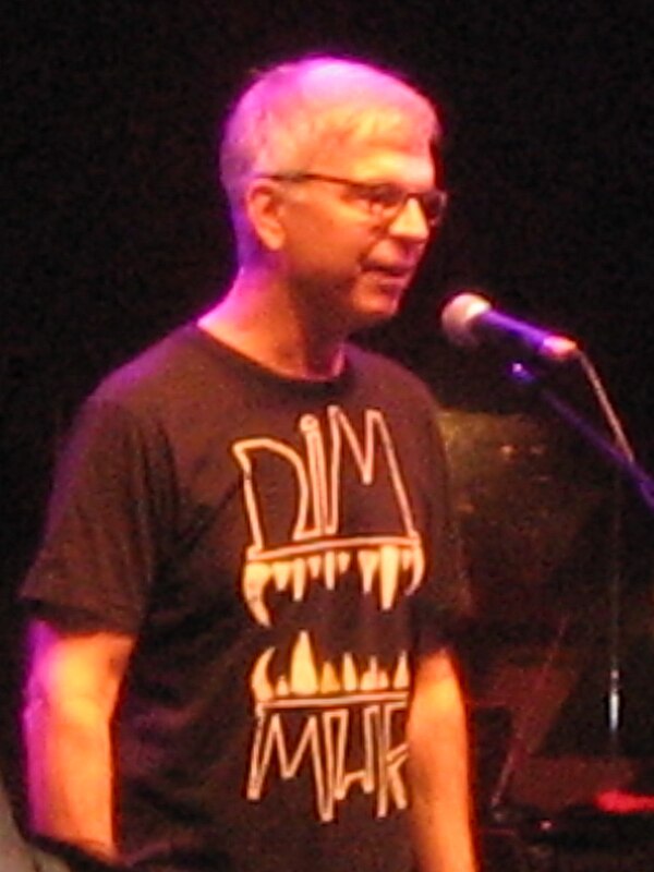 Co-producer Tony Visconti in 2007. He created the piano sound using a flanger.