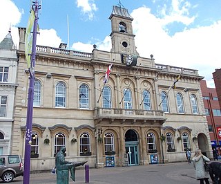 Loughborough Town Hall Municipal building in Loughborough, Leicestershire, England