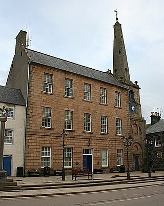 <span class="mw-page-title-main">Banff Town House</span> Municipal Building in Banff, Scotland