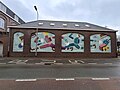 Toy Factory Street art for Compact Disk Dummies in Waregem