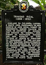Thumbnail for Trinidad Rizal