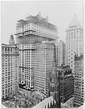 Thumbnail for File:Trinity Church, Lower Manhattan, Wall Street 1914 New York City.jpg