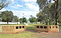 English: The Remembrance Gateway at Memorial Park at Tullamore, New South Wales