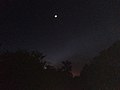 Night sky in Manchalloor, Pathanapuram